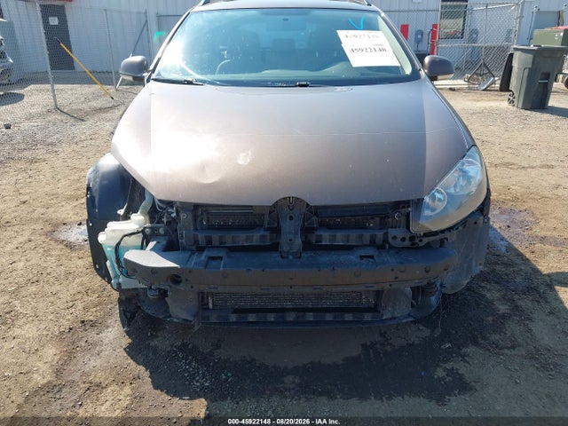 2013 Volkswagen Jetta Sportwagen 2.0l Tdi მანქანა იყიდება აუქციონზე, vin: 3VWPL7AJ6DM620132, აუქციონის ნომერი: 45922148