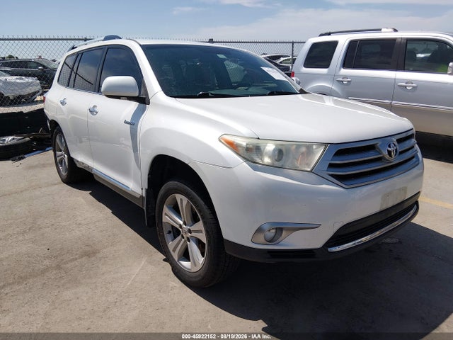 2013 Toyota Highlander Limited V6 მანქანა იყიდება აუქციონზე, vin: 5TDYK3EH5DS110431, აუქციონის ნომერი: 45922152