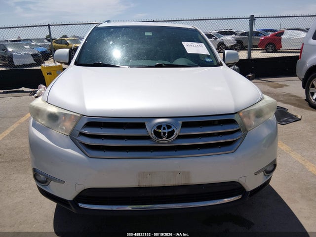 45922152 :رقم المزاد ، 5TDYK3EH5DS110431 vin ، 2013 Toyota Highlander Limited V6 مزاد بيع