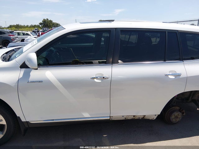 45922152 :رقم المزاد ، 5TDYK3EH5DS110431 vin ، 2013 Toyota Highlander Limited V6 مزاد بيع