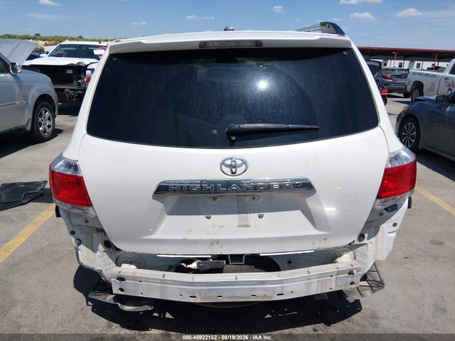 45922152 :رقم المزاد ، 5TDYK3EH5DS110431 vin ، 2013 Toyota Highlander Limited V6 مزاد بيع