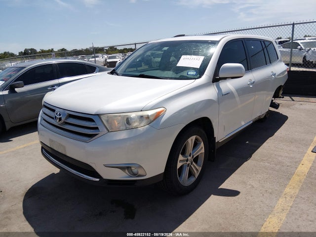 45922152 :رقم المزاد ، 5TDYK3EH5DS110431 vin ، 2013 Toyota Highlander Limited V6 مزاد بيع