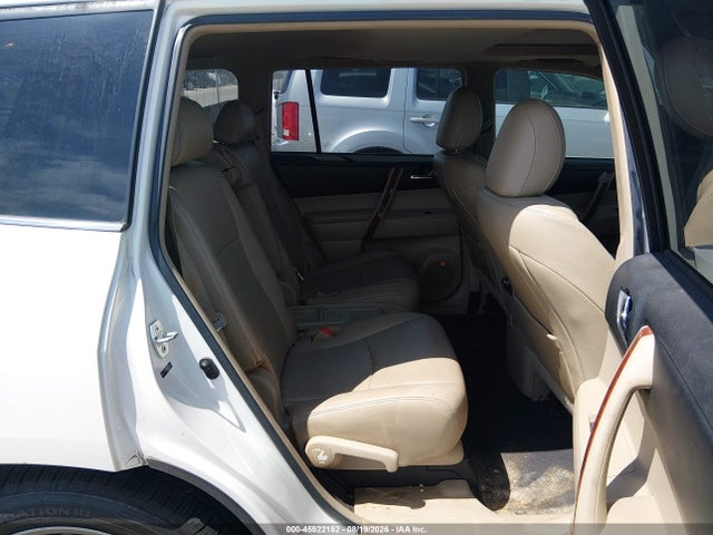 45922152 :رقم المزاد ، 5TDYK3EH5DS110431 vin ، 2013 Toyota Highlander Limited V6 مزاد بيع