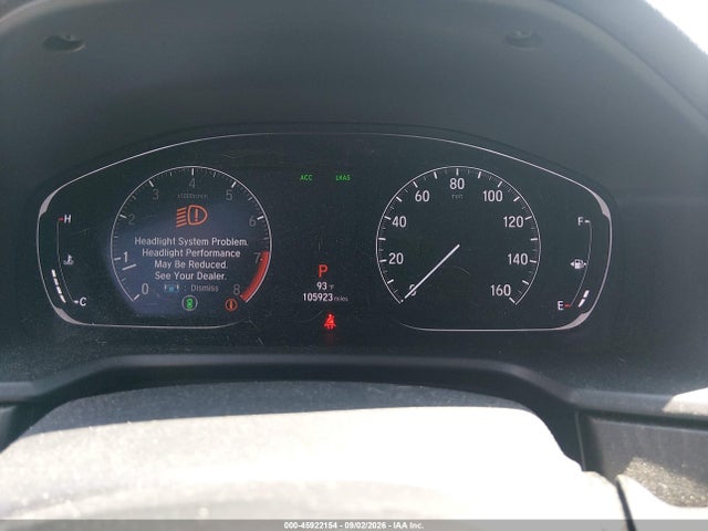 45922154 :رقم المزاد ، 1HGCV2F91JA021405 vin ، 2018 Honda Accord Touring 2.0t مزاد بيع
