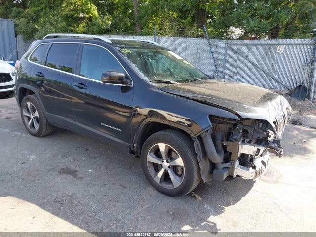 Продаж на аукціоні авто 2019 Jeep Cherokee Limited 4x4, vin: 1C4PJMDX3KD369733, номер лоту: 45922167