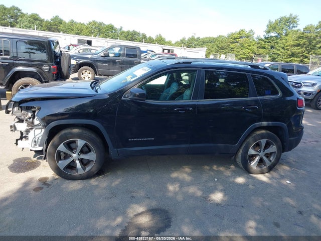 Продажа на аукционе авто 2019 Jeep Cherokee Limited 4x4, vin: 1C4PJMDX3KD369733, номер лота: 45922167