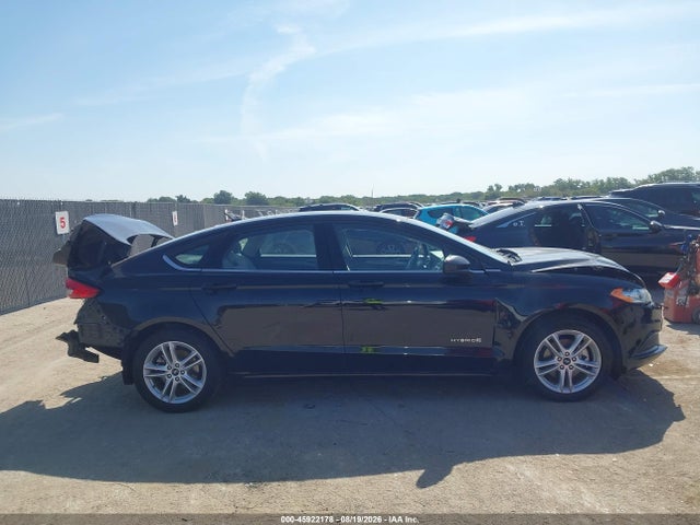 Aukcja sprzedaży 2018 Ford Fusion Hybrid S, vin: 3FA6P0UU7JR278999, numer aukcji: 45922178