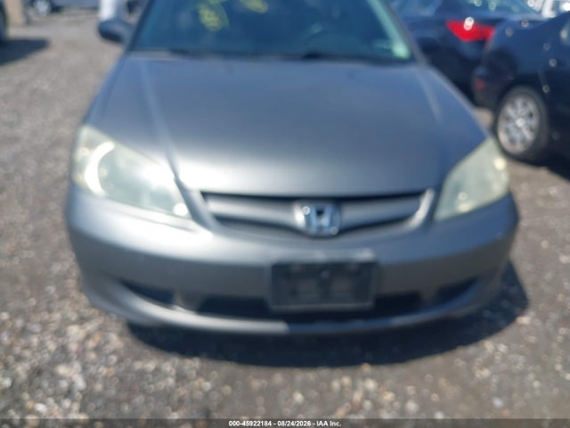 2005 Honda Civic Lx მანქანა იყიდება აუქციონზე, vin: 2HGES16565H582263, აუქციონის ნომერი: 45922184