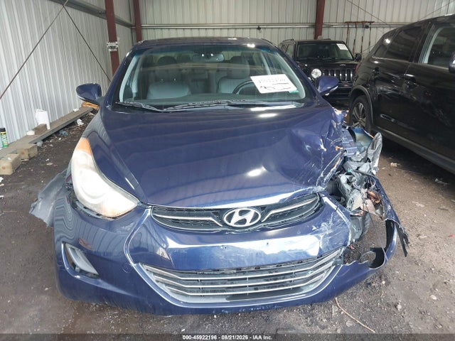 2012 Hyundai Elantra Limited მანქანა იყიდება აუქციონზე, vin: 5NPDH4AE8CH081574, აუქციონის ნომერი: 45922196