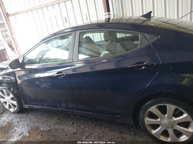 2012 Hyundai Elantra Limited მანქანა იყიდება აუქციონზე, vin: 5NPDH4AE8CH081574, აუქციონის ნომერი: 45922196
