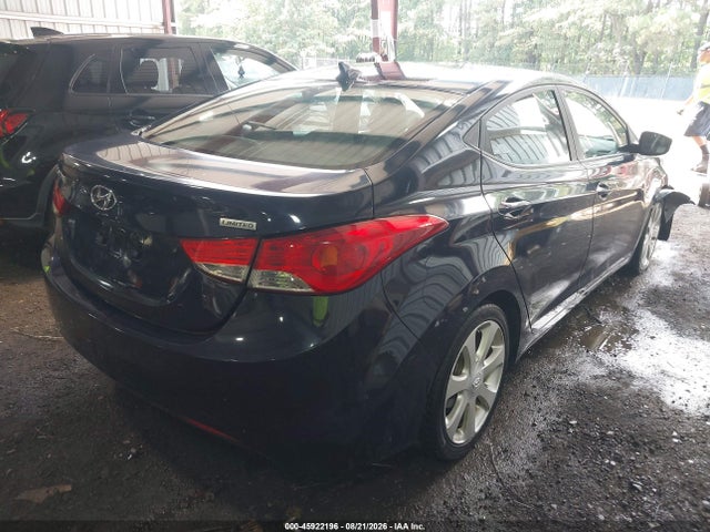 2012 Hyundai Elantra Limited მანქანა იყიდება აუქციონზე, vin: 5NPDH4AE8CH081574, აუქციონის ნომერი: 45922196