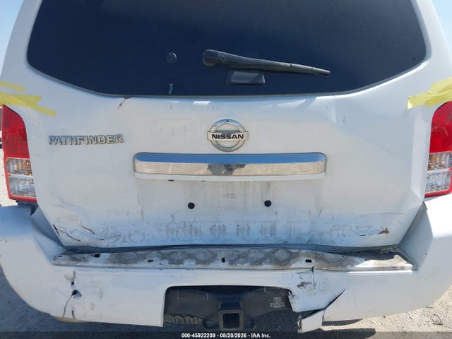 2012 Nissan Pathfinder Sv მანქანა იყიდება აუქციონზე, vin: 5N1AR1NN7CC632254, აუქციონის ნომერი: 45922209