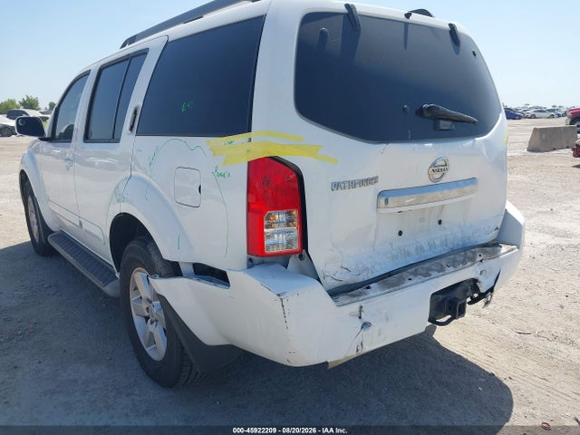 2012 Nissan Pathfinder Sv მანქანა იყიდება აუქციონზე, vin: 5N1AR1NN7CC632254, აუქციონის ნომერი: 45922209