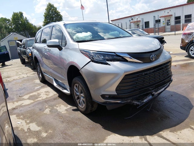 45922223 :رقم المزاد ، 5TDJRKEC7SS225413 vin ، 2025 Toyota Sienna Xle مزاد بيع