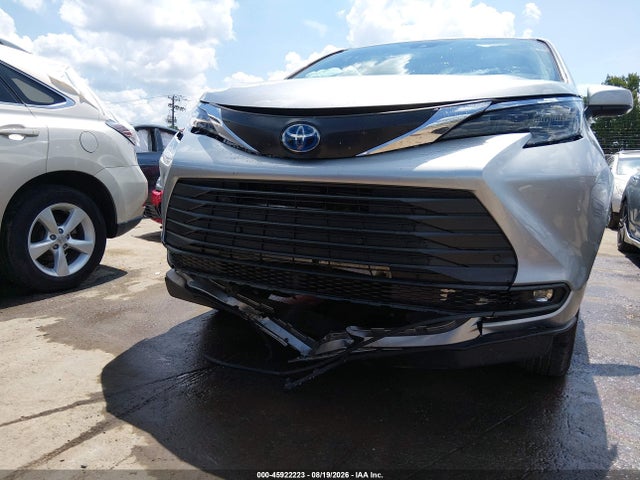 2025 Toyota Sienna Xle მანქანა იყიდება აუქციონზე, vin: 5TDJRKEC7SS225413, აუქციონის ნომერი: 45922223