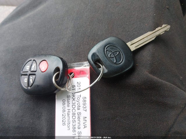 Продаж на аукціоні авто 2013 Toyota Sienna Le V6 8 Passenger, vin: 5TDKK3DC8DS386114, номер лоту: 45922226