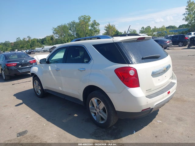 2015 Chevrolet Equinox Ltz მანქანა იყიდება აუქციონზე, vin: 1GNALDEK1FZ107986, აუქციონის ნომერი: 45922241