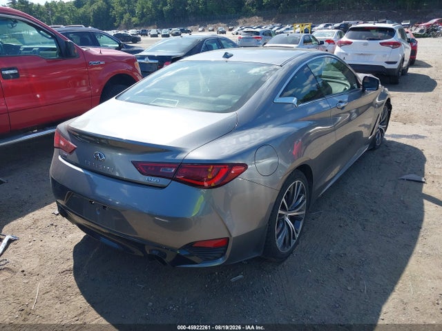 2018 Infiniti Q60 3.0t Luxe მანქანა იყიდება აუქციონზე, vin: JN1EV7ELXJM390377, აუქციონის ნომერი: 45922261