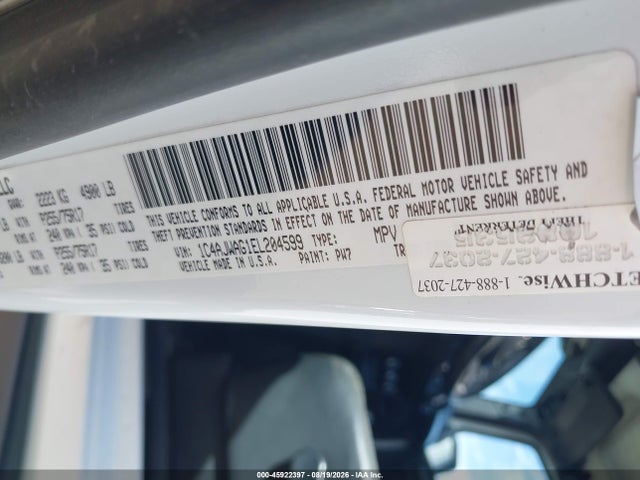 45922397 :رقم المزاد ، 1C4AJWAG1EL204599 vin ، 2014 Jeep Wrangler Freedom Edition مزاد بيع