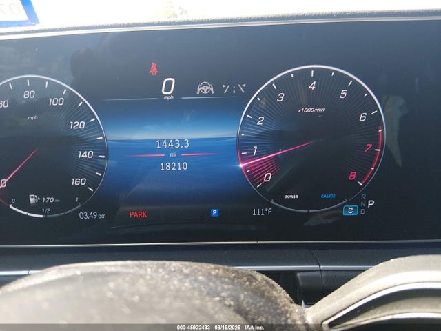Aukcja sprzedaży 2024 Mercedes-benz Gle 450 4matic, vin: 4JGFB5KB4RB038179, numer aukcji: 45922433