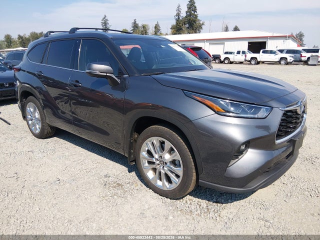2024 Toyota Highlander Hybrid Limited მანქანა იყიდება აუქციონზე, vin: 5TDXBRCH2RS626318, აუქციონის ნომერი: 45922442