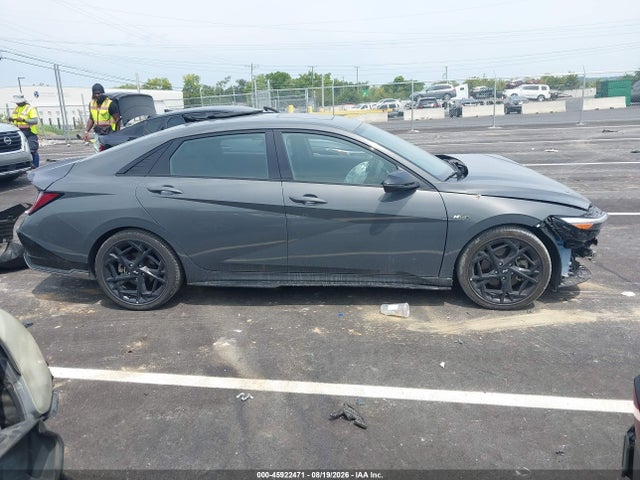 2025 Hyundai Elantra N Line მანქანა იყიდება აუქციონზე, vin: KMHLR4DF6SU944966, აუქციონის ნომერი: 45922471