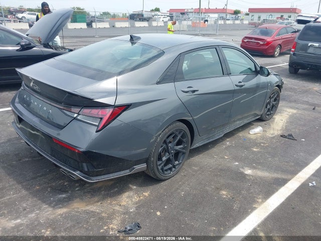 2025 Hyundai Elantra N Line მანქანა იყიდება აუქციონზე, vin: KMHLR4DF6SU944966, აუქციონის ნომერი: 45922471