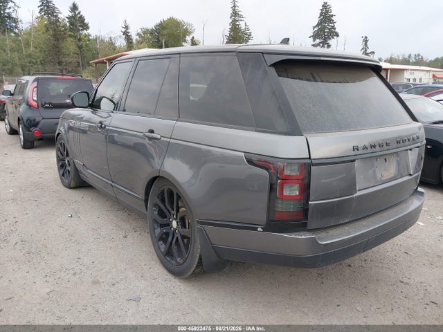 SALGS2VF8GA245398 Land Rover Range Rover 3.0l V6 Supercharged Hse
