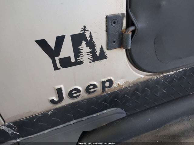 Продаж на аукціоні авто 1995 Jeep Wrangler / Yj S/rio Grande, vin: 1J4FY19P6SP307850, номер лоту: 45922482
