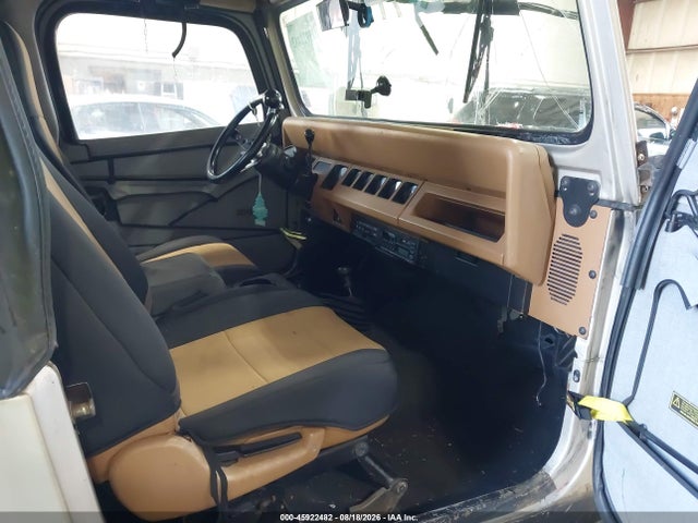 Продаж на аукціоні авто 1995 Jeep Wrangler / Yj S/rio Grande, vin: 1J4FY19P6SP307850, номер лоту: 45922482