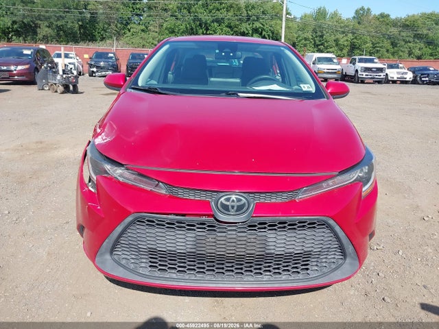 45922495 :رقم المزاد ، 5YFEPMAE8MP178009 vin ، 2021 Toyota Corolla Le مزاد بيع