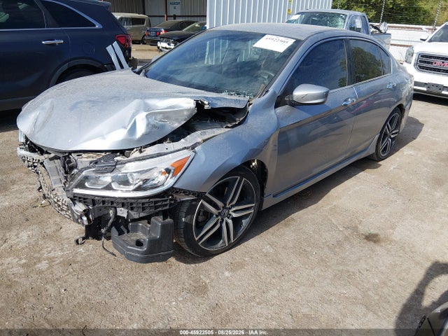 45922505 :رقم المزاد ، 1HGCR2F52HA114090 vin ، 2017 Honda Accord Sport مزاد بيع