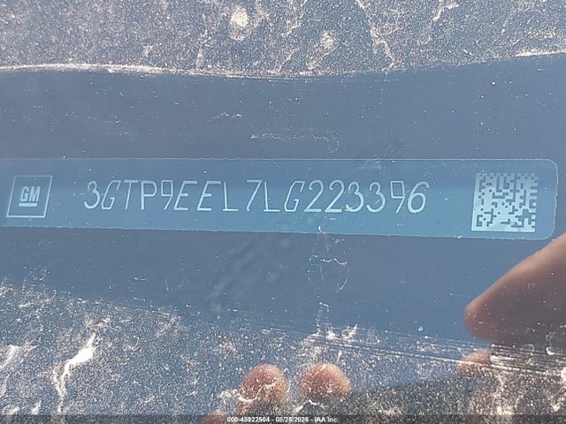 3GTP9EEL7LG223396 GMC Sierra 1500 4wd Standard Box At4