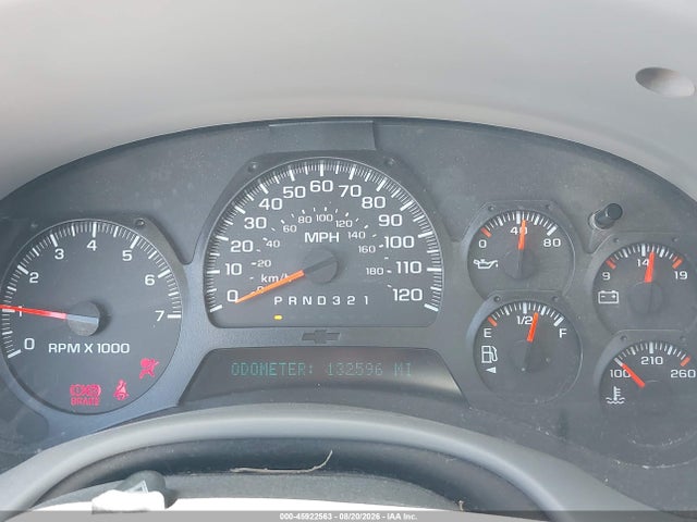 Aukcja sprzedaży 2008 Chevrolet Trailblazer Lt, vin: 1GNDT13S982209515, numer aukcji: 45922563