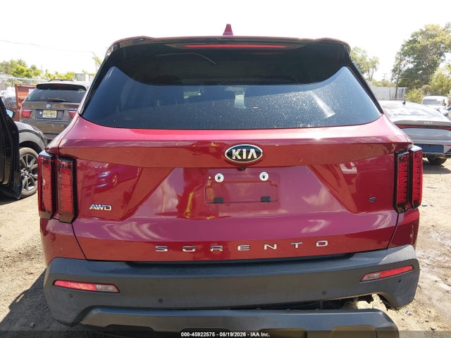 2021 Kia Sorento S მანქანა იყიდება აუქციონზე, vin: 5XYRLDLC4MG005455, აუქციონის ნომერი: 45922575