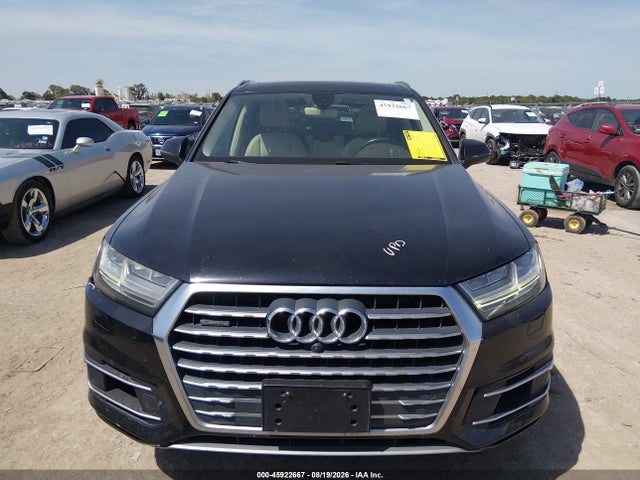 2017 Audi Q7 3.0t Premium მანქანა იყიდება აუქციონზე, vin: WA1LAAF78HD015493, აუქციონის ნომერი: 45922667