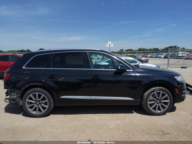 2017 Audi Q7 3.0t Premium მანქანა იყიდება აუქციონზე, vin: WA1LAAF78HD015493, აუქციონის ნომერი: 45922667