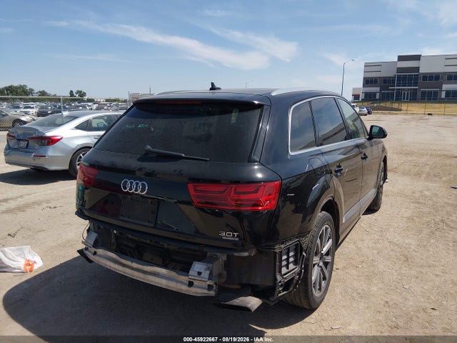 2017 Audi Q7 3.0t Premium მანქანა იყიდება აუქციონზე, vin: WA1LAAF78HD015493, აუქციონის ნომერი: 45922667