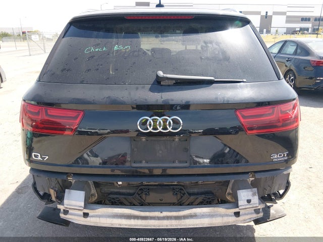2017 Audi Q7 3.0t Premium მანქანა იყიდება აუქციონზე, vin: WA1LAAF78HD015493, აუქციონის ნომერი: 45922667