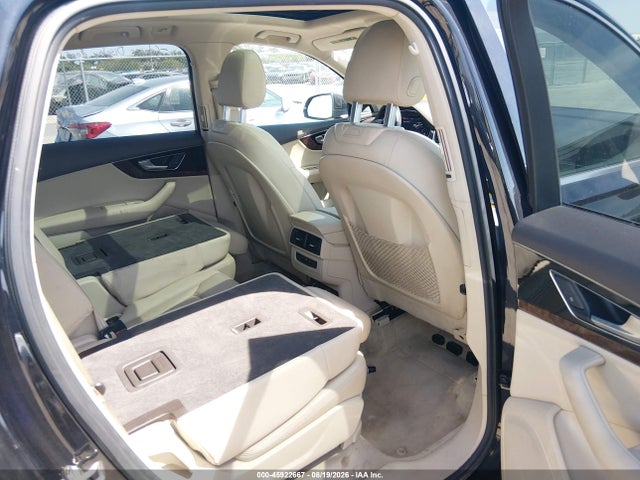 2017 Audi Q7 3.0t Premium მანქანა იყიდება აუქციონზე, vin: WA1LAAF78HD015493, აუქციონის ნომერი: 45922667