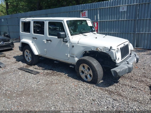 45922673 :رقم المزاد ، 1C4HJWEG1FL767999 vin ، 2015 Jeep Wrangler Unlimited Sahara مزاد بيع