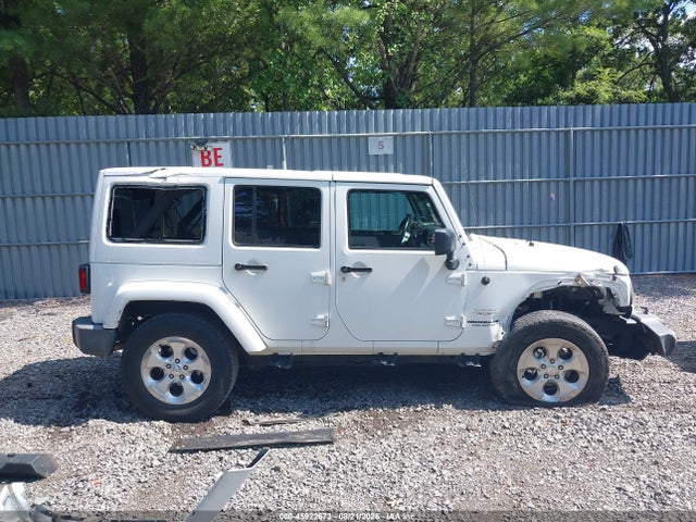 45922673 :رقم المزاد ، 1C4HJWEG1FL767999 vin ، 2015 Jeep Wrangler Unlimited Sahara مزاد بيع