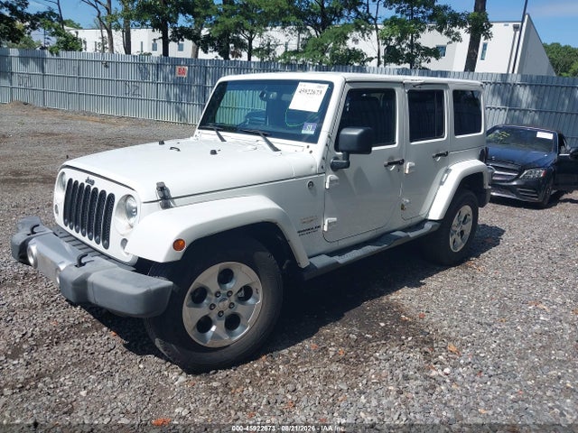 45922673 :رقم المزاد ، 1C4HJWEG1FL767999 vin ، 2015 Jeep Wrangler Unlimited Sahara مزاد بيع