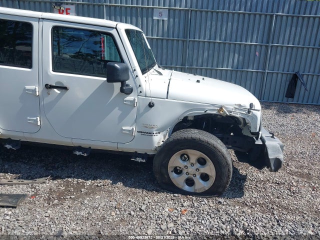 45922673 :رقم المزاد ، 1C4HJWEG1FL767999 vin ، 2015 Jeep Wrangler Unlimited Sahara مزاد بيع