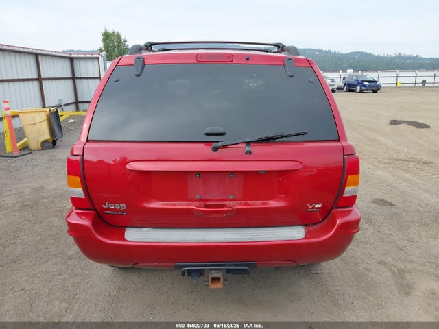 2003 Jeep Grand Cherokee Overland მანქანა იყიდება აუქციონზე, vin: 1J8GW68J93C553142, აუქციონის ნომერი: 45922703