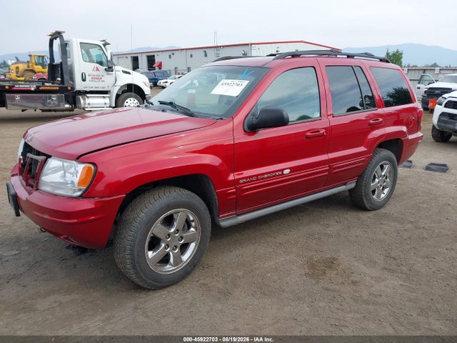 2003 Jeep Grand Cherokee Overland მანქანა იყიდება აუქციონზე, vin: 1J8GW68J93C553142, აუქციონის ნომერი: 45922703