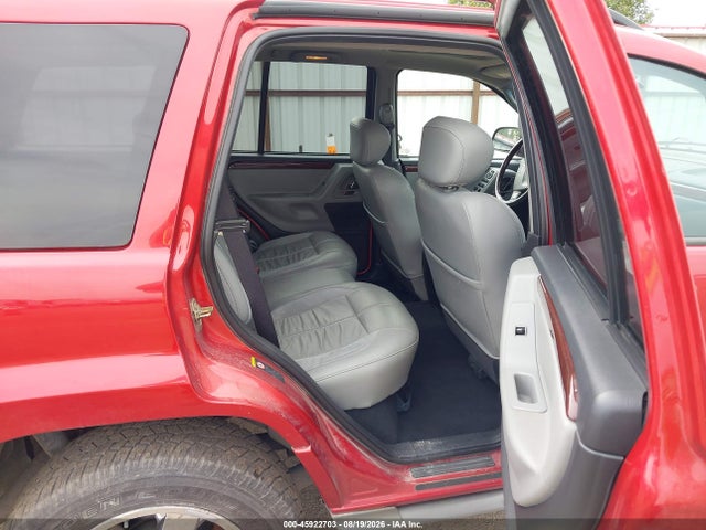 2003 Jeep Grand Cherokee Overland მანქანა იყიდება აუქციონზე, vin: 1J8GW68J93C553142, აუქციონის ნომერი: 45922703