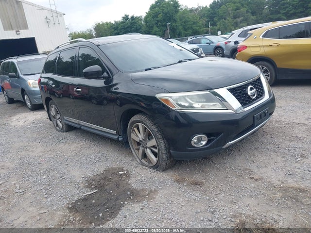 Продажа на аукционе авто 2015 Nissan Pathfinder Platinum, vin: 5N1AR2MMXFC693648, номер лота: 45922723