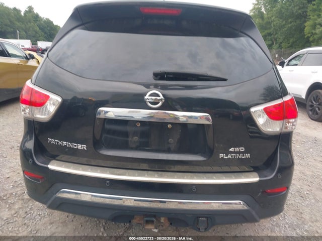 Продажа на аукционе авто 2015 Nissan Pathfinder Platinum, vin: 5N1AR2MMXFC693648, номер лота: 45922723