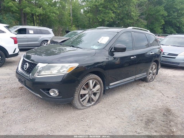 Продажа на аукционе авто 2015 Nissan Pathfinder Platinum, vin: 5N1AR2MMXFC693648, номер лота: 45922723